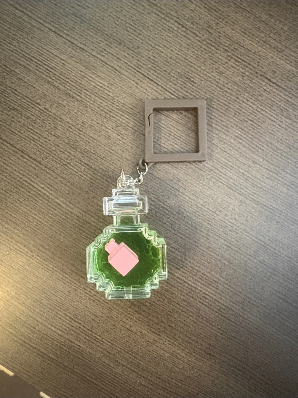Minecraft Keychain Pig Keychain